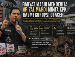 Rakyat Masih Menderita, Arizal Mahdi Minta KPK Basmi Korupsi di Aceh