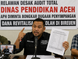 Relawan Desak Audit Total Dinas Pendidikan Aceh, APH Diminta Bongkar Dugaan Penyimpangan Dana Revitalisasi Sekolah di Bireuen