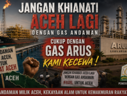 GAS ANDAMAN DAN HARGA SEBUAH HARAPAN