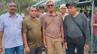 TANAM PERDANA JAGUNG BANTUAN HAJI SUBARNI A. GANI DI DESA KUBU, 30 HEKTARE LAHAN
